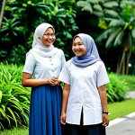 Community Mental Health Support**

"A group of diverse Malaysians, fully clothed in modest attire, participating in a community mental health awareness event in Kuala Lumpur. The scene depicts people connecting, sharing stories, and engaging in supportive activities. Background shows lush greenery and modern city buildings. Safe for work, appropriate content, professional photography, perfect anatomy, natural proportions, modest clothing, family-friendly."

**